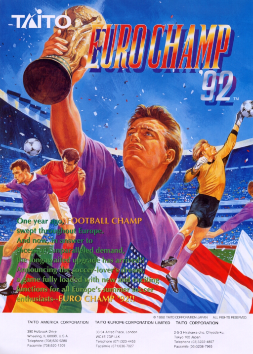 Euro Champ '92 (World) Game Cover